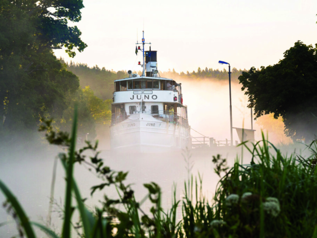Juno auf dem Göta Kanal © Göta Kanal Rederi AB
