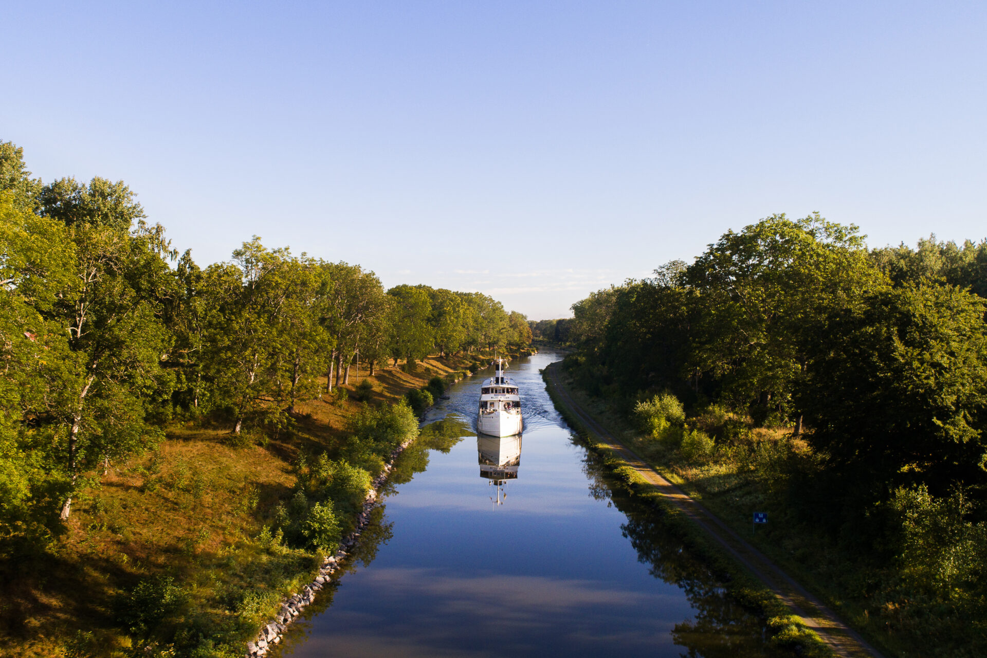 Wilhelm Tham unterwegs © Göta Kanal Rederi AB