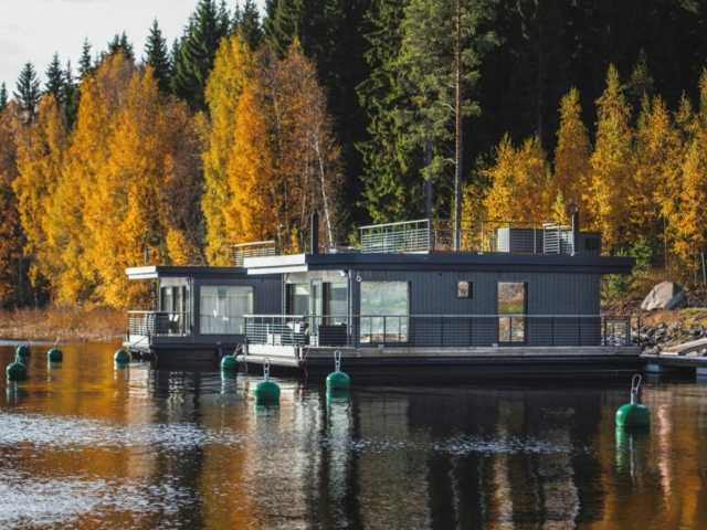 Hausboot des Järvisydän Resorts © Hotel & Spa Resort Järvisydän
