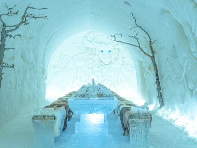 Eis Resaurant © Harriniva Hotels & Safaris, Antti Pietikäinen