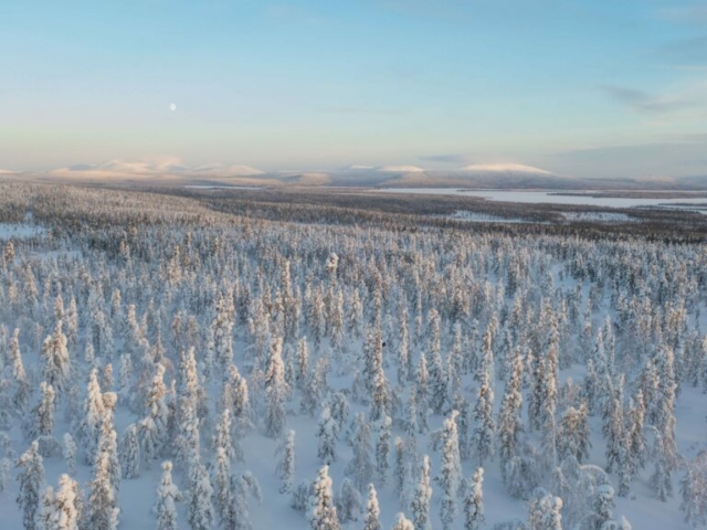 Winterlandschaft © Harriniva Hotels & Safaris