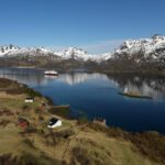 Hurtigruten auf auf dem Raftsund © Trym Ivar Bergsmo/Hurtigruten