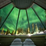 Nordlichter am Himmel ©Northern Lights Village