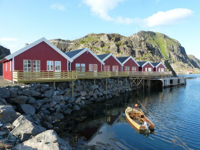Boot vor den Robus der Statles Rorbusenter © Statles Rorbusenter