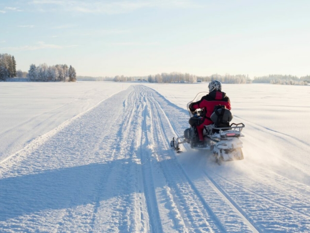 Schneemobiltour ©Sörbyn Lodge