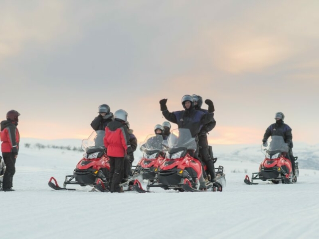 Schneemobiltour ©Sorrisniva