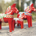 Typisch für Schweden - Dalarna Pferde © Amanda Westerbom/imagebank.sweden.se