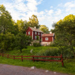 Rote Ferienhäuser in Småland © Christoffer Collin/imagebank.sweden.se