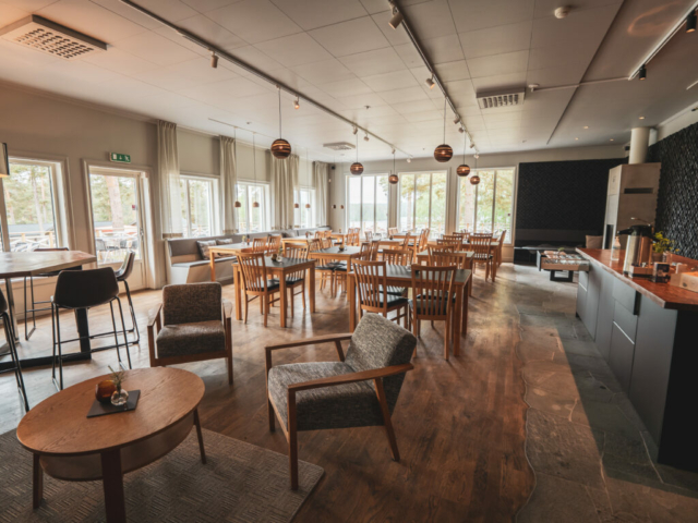 Restaurant in der ©Sörbyn Lodge