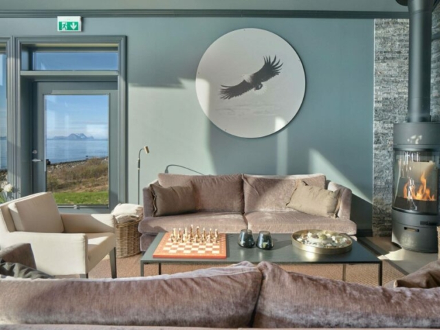 gemütliche Lounge © Lyngen Experience Lodge