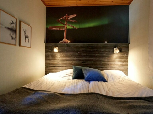 Schlafzimmer im Ferienhaus © Graeme Richardson