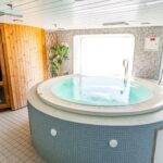 Whirpool und Sauna der Finnlines © Finnlines