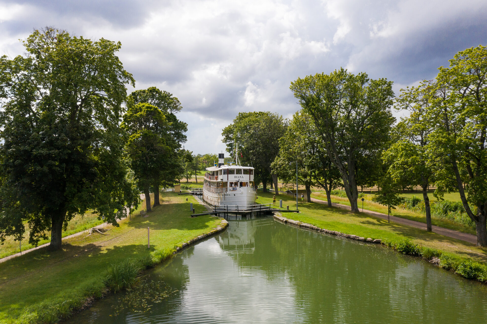 MS Diana auf dem Göta Kanal © Göta Kanal Rederi AB