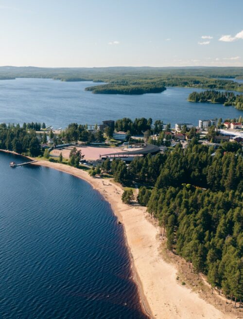 Ferienhausurlaub zwischen Lappland und Lakeland