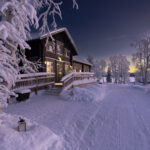 Hauptgebäude Nivunki Village © Destination Lapland