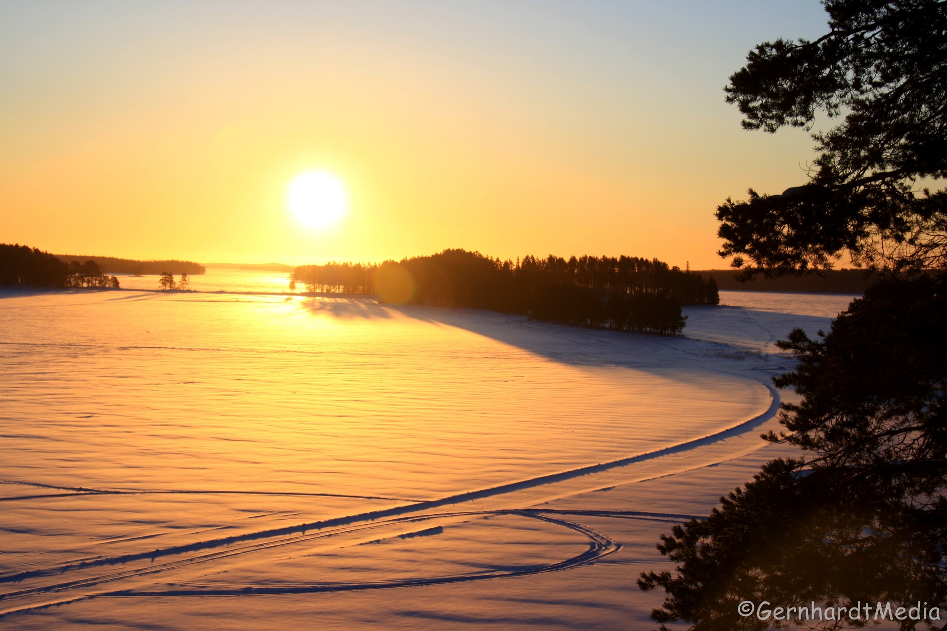 Finnland im Schnee © Hotel Kalevala, GernhardtMedia