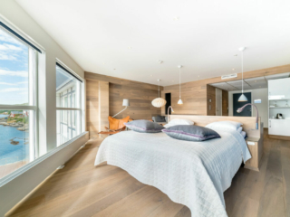 Premium Doppelzimmer mit Panorama Fenster © Klaudia Marton, Malangen Resort