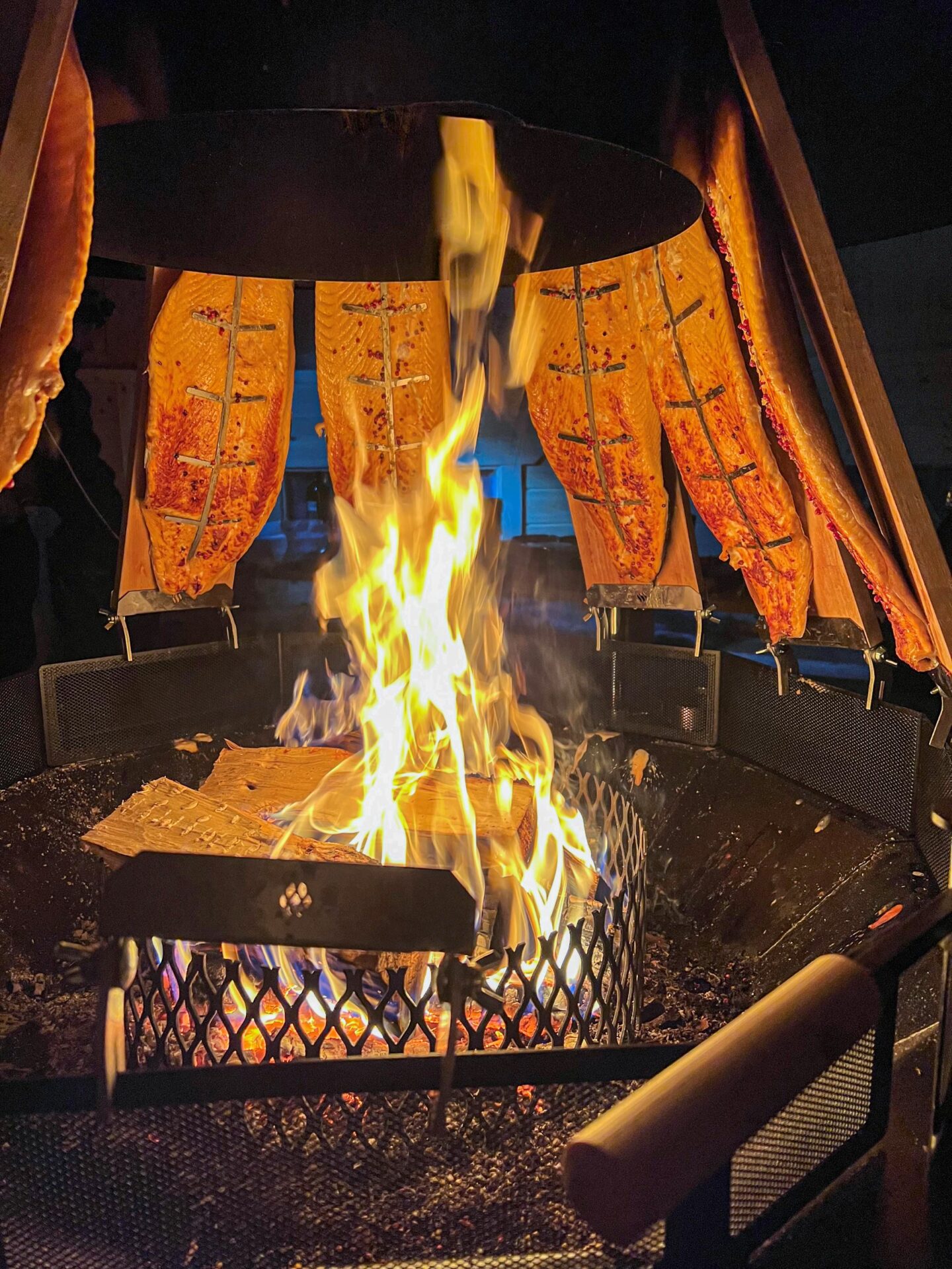 Flammlachs © Lapland Lodge