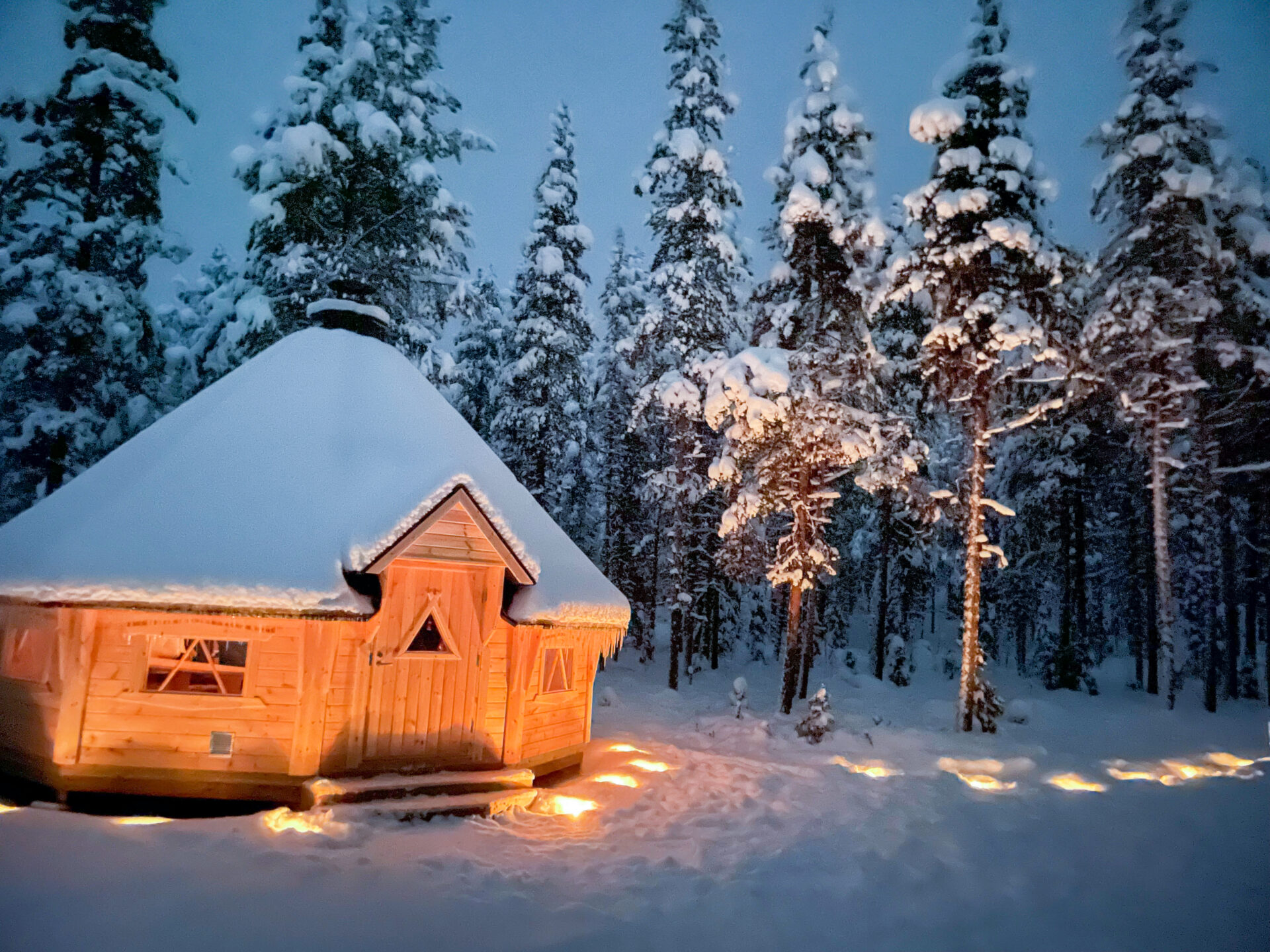 Kota in Schwedisch Lappland © Lapland Lodge