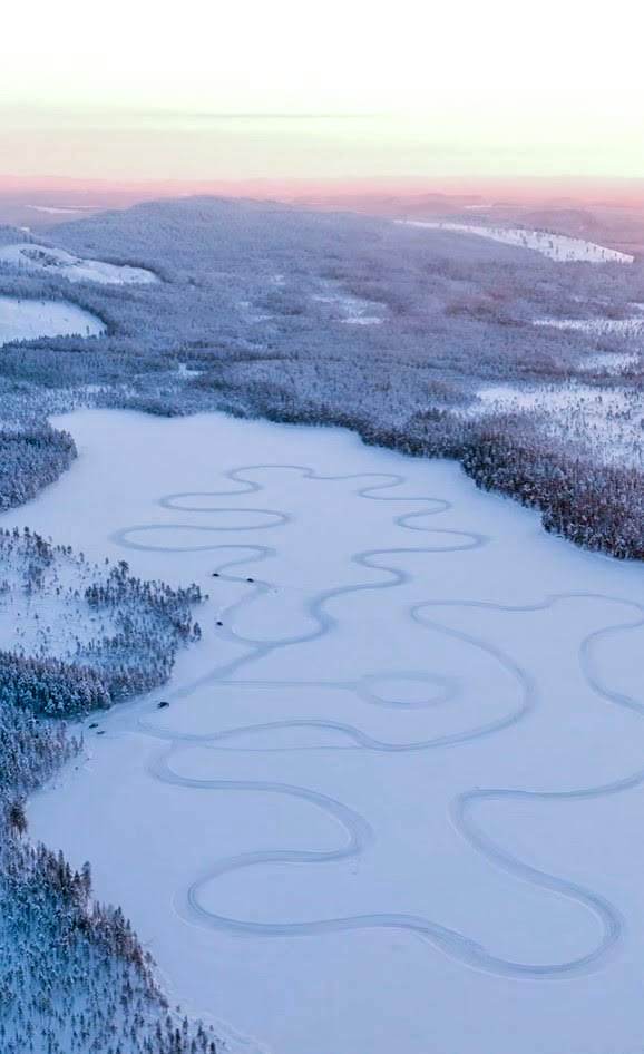 Eisdriften Schwedisch Lappland © Lapland Lodge