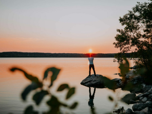 Angeln am See Lehmonkärki © Julia Kivelä, Visit Finland