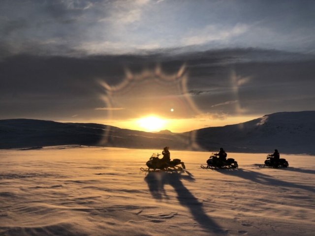 Motorschlittenfahrt © Wild Nordic