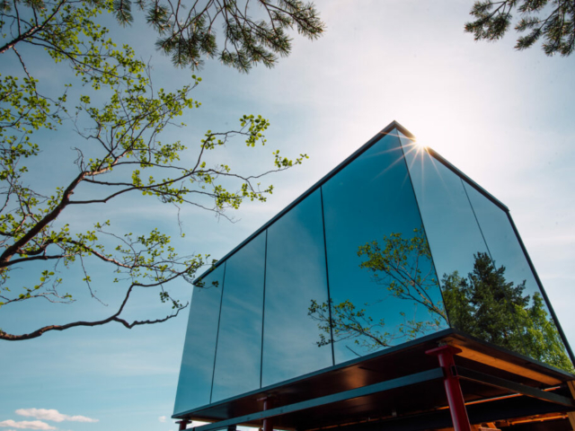 Lehmonkärki Mirror House © Visit Lahti