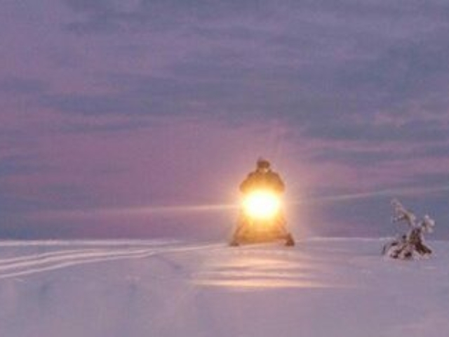 Schneemobiltour © Imagebank.sweden.se