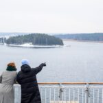 im Winter von Travemünde nach Helsinki © Finnlines