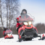 Schneemobilfahrt © Hotelli Ivalo