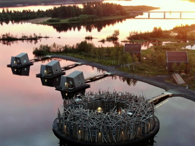 Water Cabin Arctic Bath ©Arctic Bath