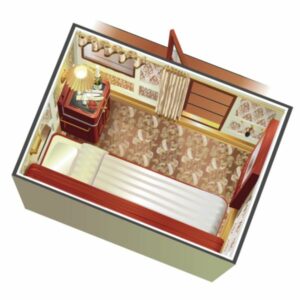 Kabinenskizze Kabinenkategorie A M/S Juno © Göta Kanal Rederi AB