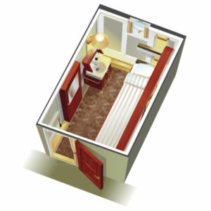 Kabinenkategorie C M/S Juno © Göta Kanal Rederi AB