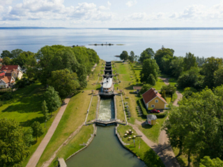 MS Diana in der Schleusentreppe Berg © nordic holidays