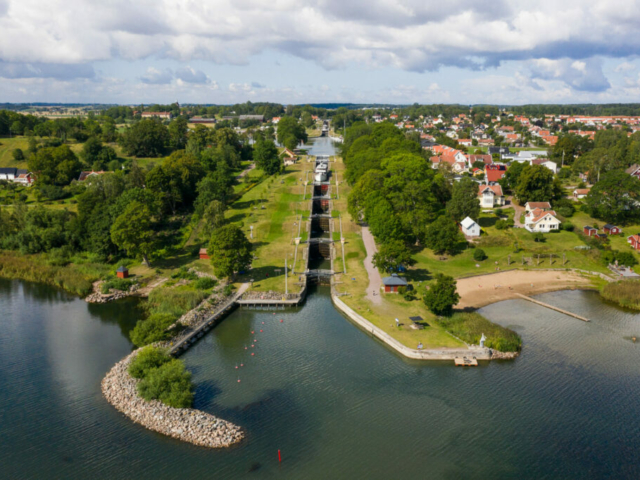 MS Diana in der Schleusentreppe Berg © nordic holidays