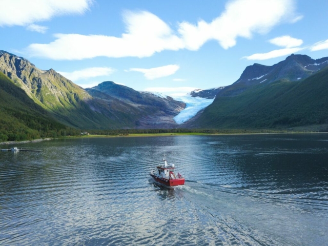 Gletscher Svartisen in Meløy © Simon Fossheim - Visit Helgeland