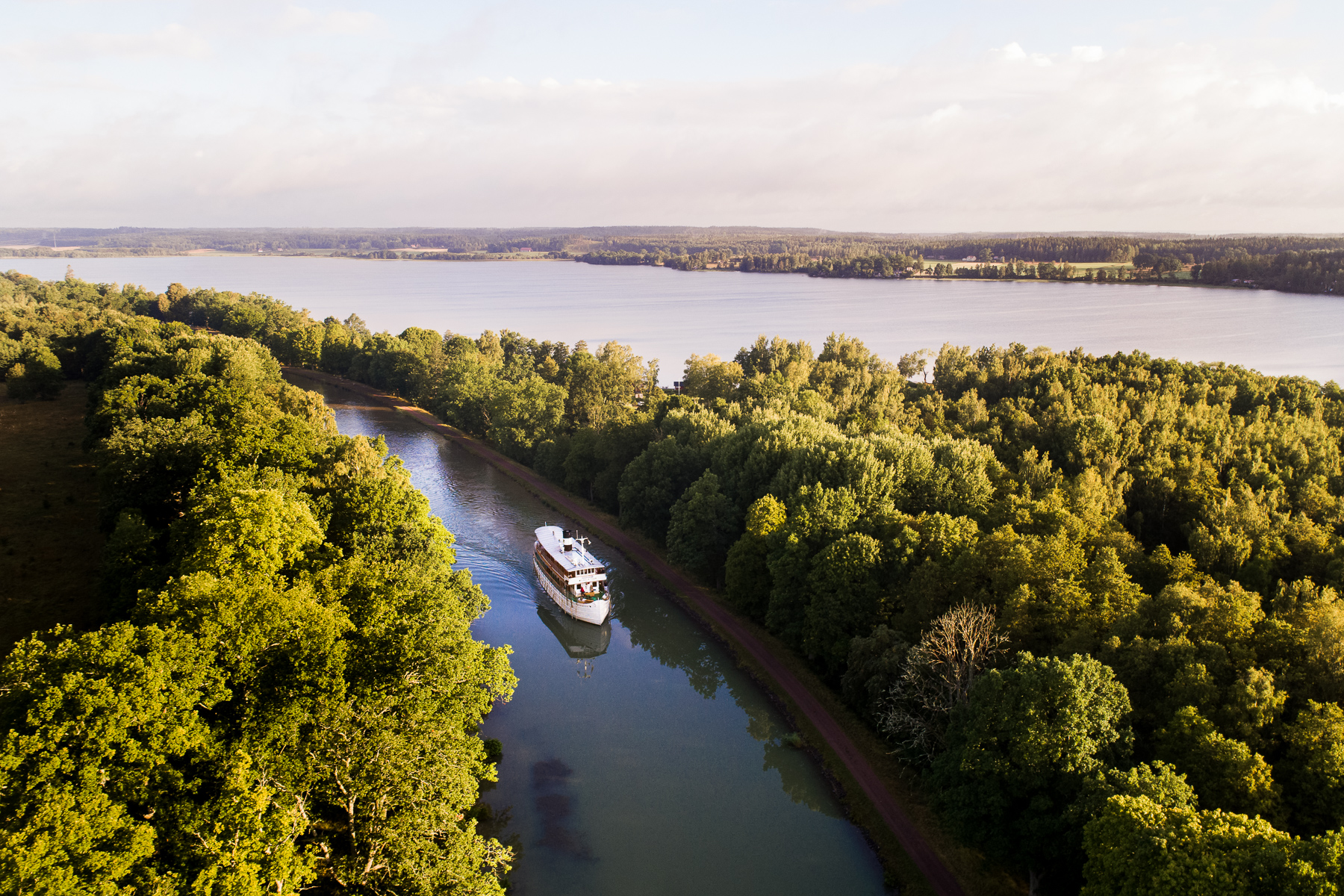 Blick auf den Göta Kanal © Göta Kanal Rederi AB