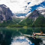 Kayak fahren auf dem Eikesdalsvatnet - Molde © Einar Engdal - Visitnorthwest.no