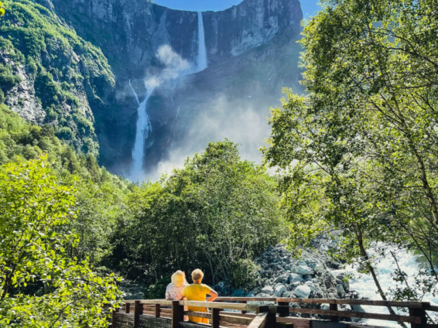 Mardalsfoss im Eikesdal © Eline Karlsdatter Fladseth - Visitnorthwest.no