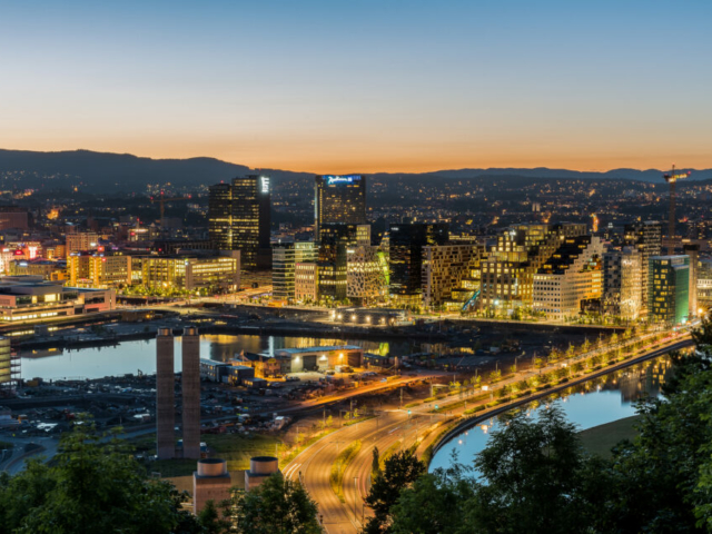 Oslo city center © Saad Butt, Visitnorway.com