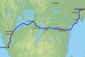 Verlauf des Göta Kanals © nordic holidays