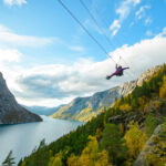 Trolltunga Zipline © Vegard Breie - Visit Hardangerfjord