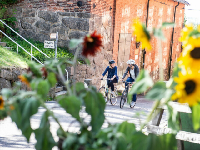 Fahrrad fahren in Göteborg © Anna Hållams/imagebank.sweden.se
