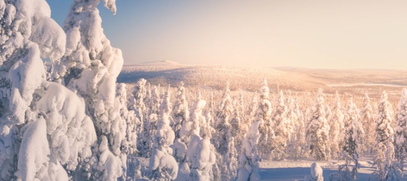 Levis Schneelandschaft © Visit Levi