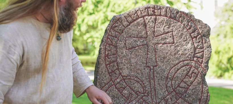 Runenstein © Emmie Bolmstedt/imagebank.sweden.se