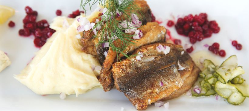 Frittierter Hering © Miriam Preis/imagebank.sweden.se