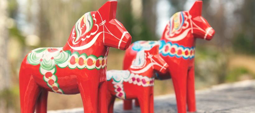 Dalarna-Pferde © Amanda Westbom/imagebanksweden.de