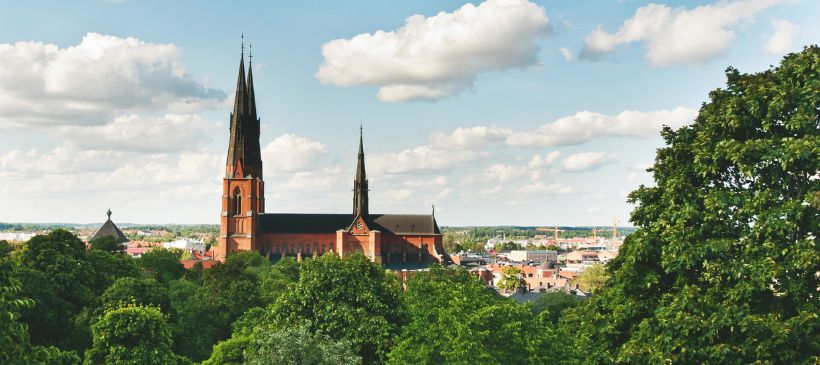 Kirche von Uppsala © Samir Hadi/imagebank.sweden.se