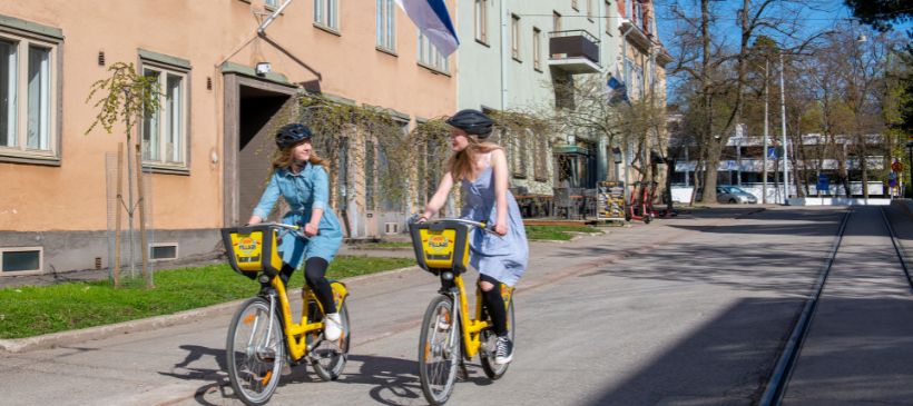 Radfahren in Helsinki © Mikko Huotari/Visit Finland