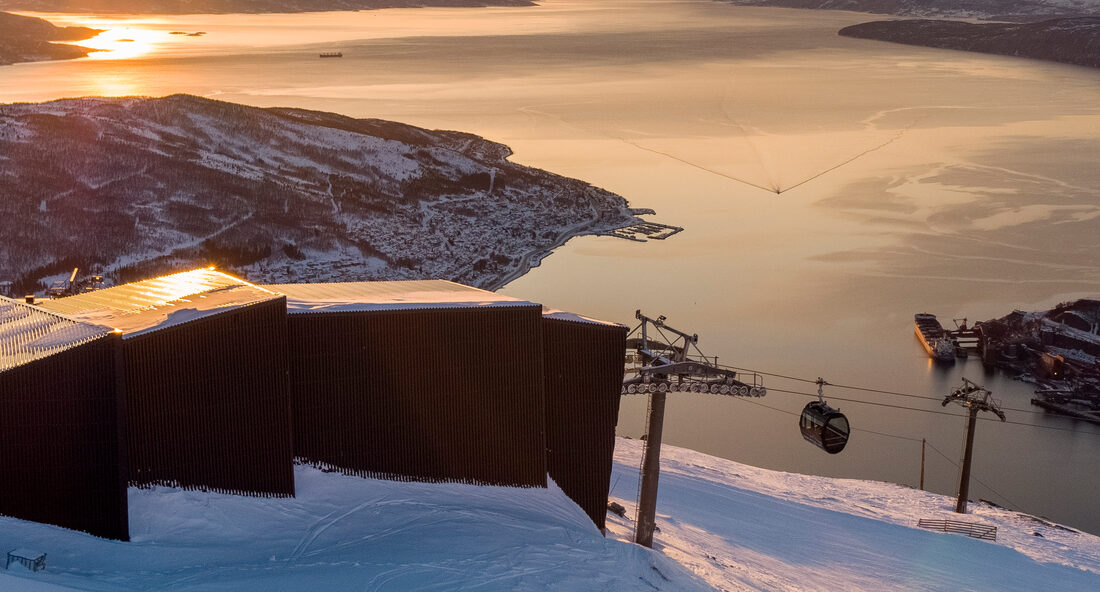 Winteraktivitäten in Norwegen